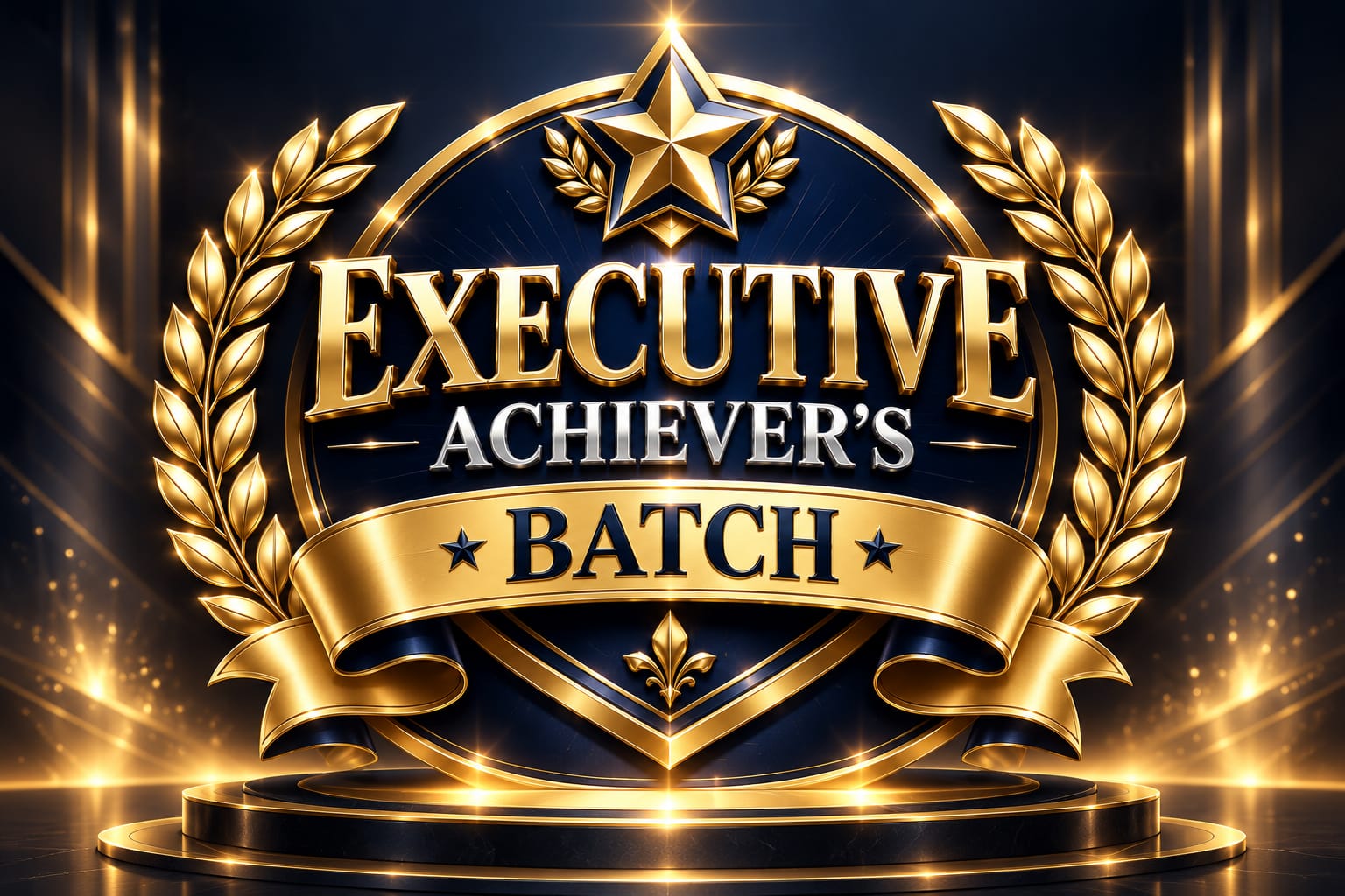 Executive official badge